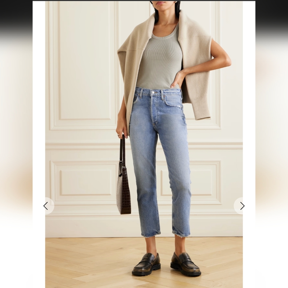 Agolde Riley Crop Jeans